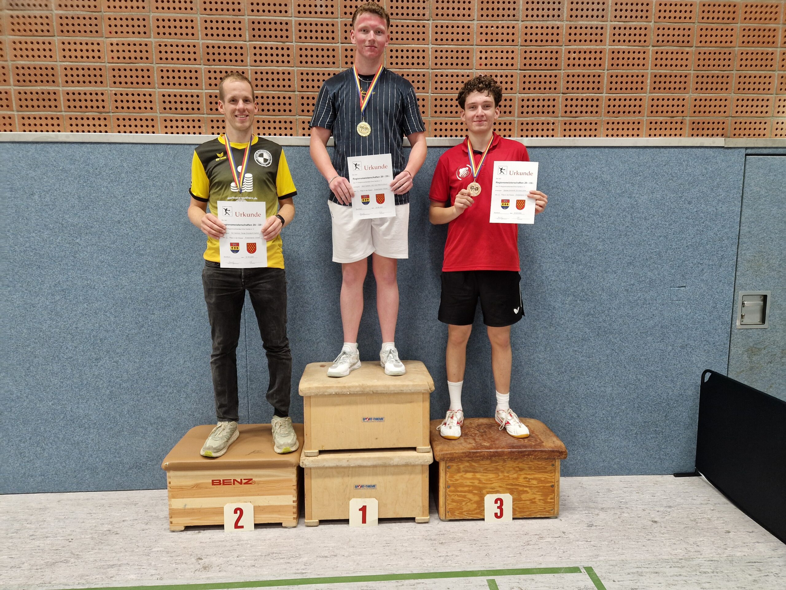 Mario Gysbers verteidigt seinen Vorjahrestitel in der höchsten Klasse